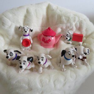 Set of8 MacDonald's Happy Meal Toys - 101 Dalmatians, EUC